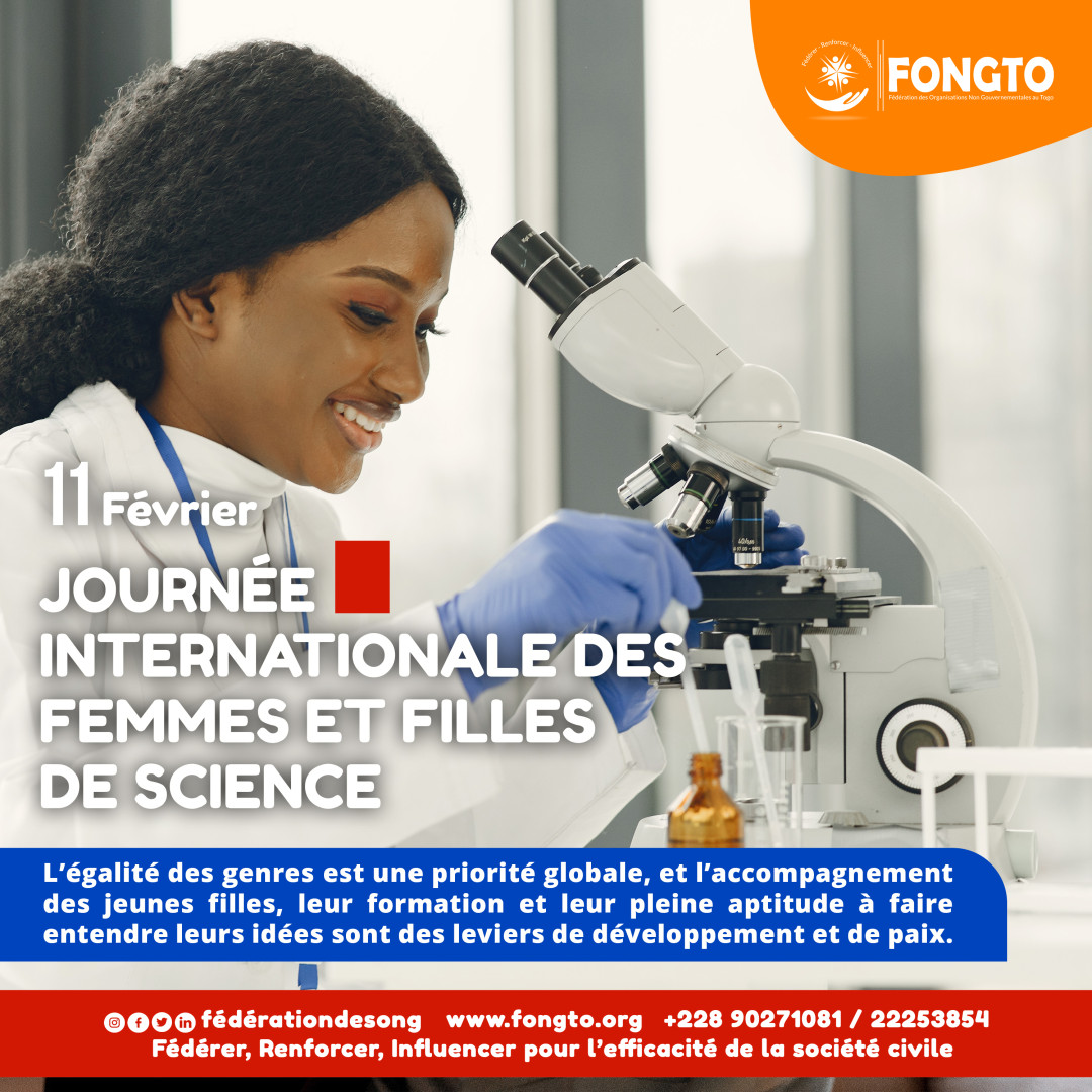 Journée Internationale des femmes et des filles de science : " Combler l’écart entre les genres en science : Accélérer l'action"